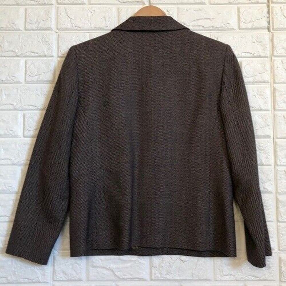 Pendleton petite virgin wool button down jacket B… - image 8